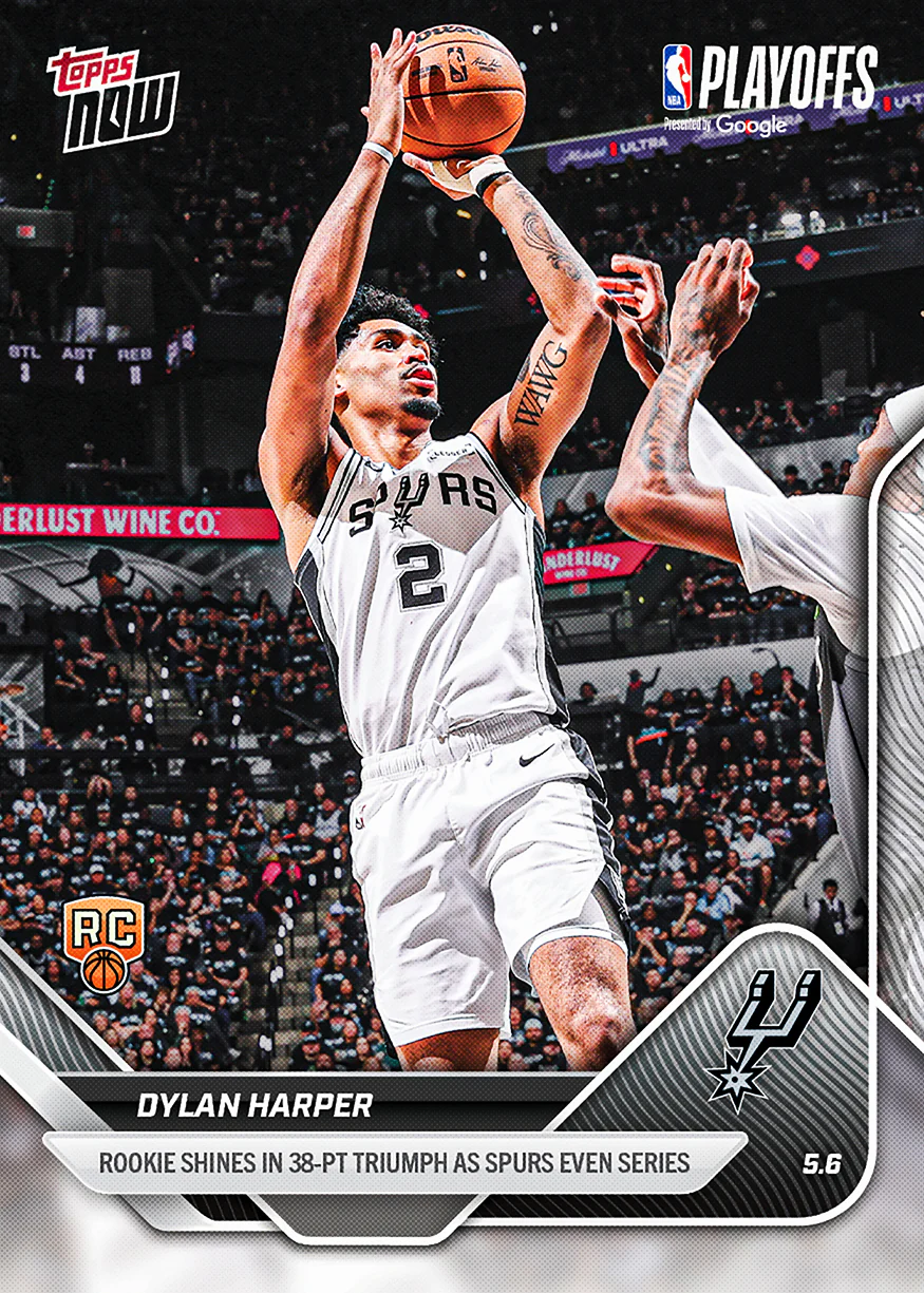 Dylan Harper - 2025-26 NBA Topps NOW® - Card 297 - PR: 3394