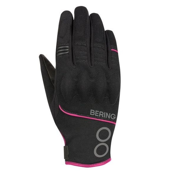 Gants Bering LADY NASSAU - Noir / RoseRef : BR1688