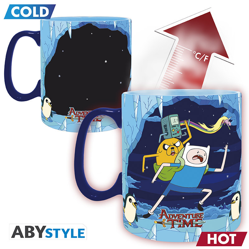 ADVENTURE TIME Heat Change Mug Ice King & Princesses King size