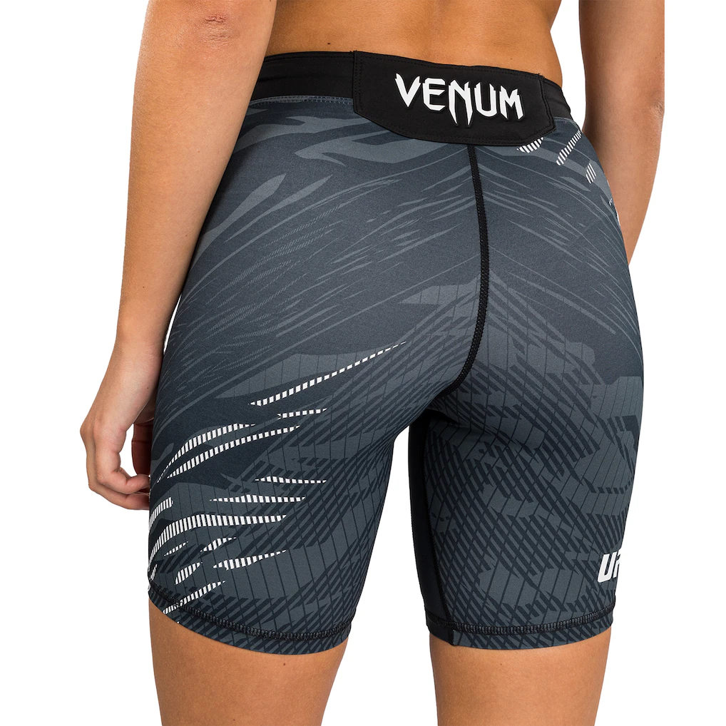 Women's UFC Fusion by Venum Black Fight Night Long Fit Vale Tudo Shorts