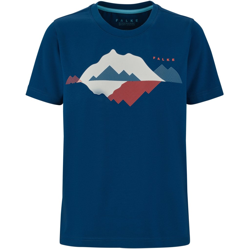 Falke TK Graphic T-Shirt Women - blue pond 6598