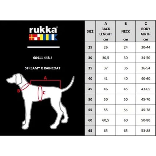 RukkaPets Streamy ECO Raincoat - Olive - 35