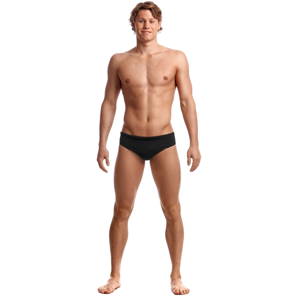 Funky Trunks Classic Briefs Men - Still Black