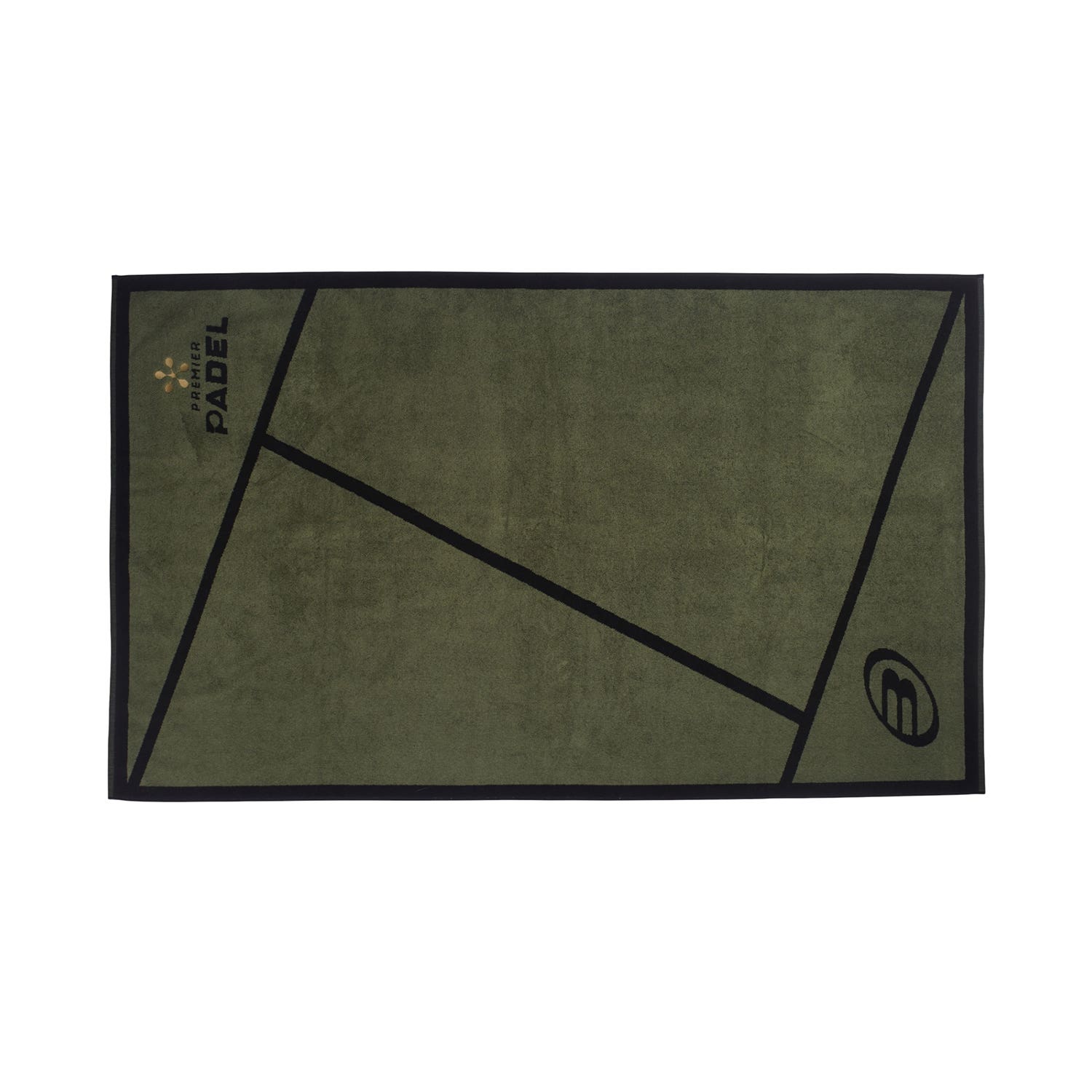 TOWEL BULLPADEL PREMIER PADEL KHAKI 100X90