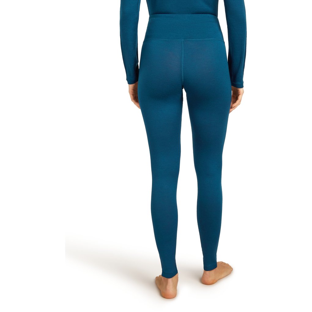 Icebreaker Merino 260 Tech High Rise Thermal Leggings Women - Atlantis