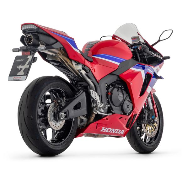 Arrow indy race titanium muffler with carbon tip - GrayHONDA 600 CBR 600 RR - 2024 - 2025Ref: Aw0643 / 71971Pk