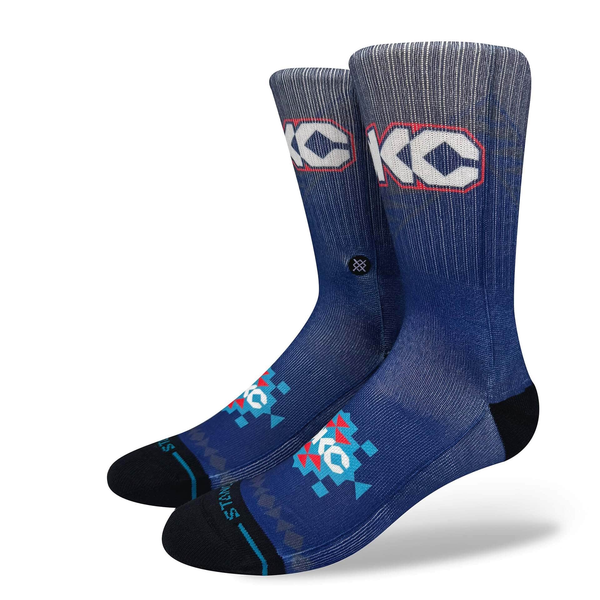 Oklahoma City Thunder 2025-26 NBA City Edition Crew Socks