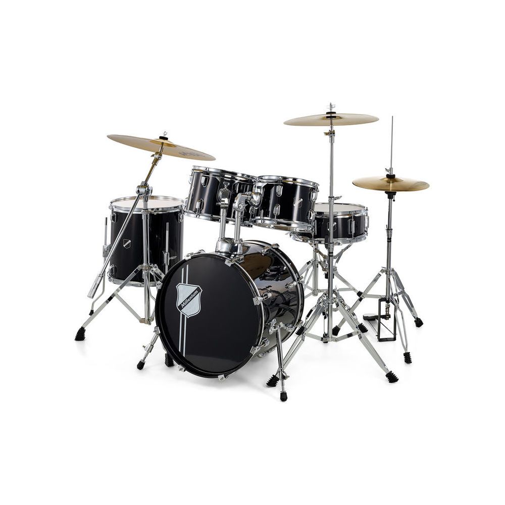 Millenium Focus 18 Drum Bundle Black – Thomann Ireland