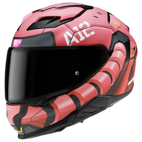 HJC F71 full face helmet - ZAKU BANDAI NAMCO - Red / BlackRef: HJ1342