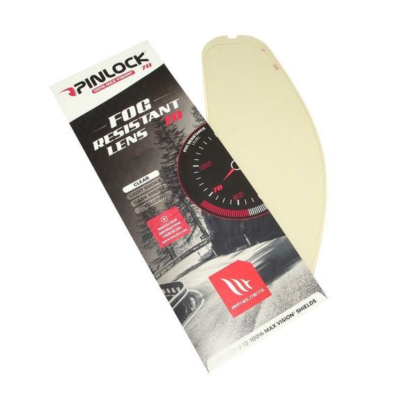 Film Pinlock® MT HELMETS Dks for MAX Vision Mt-V-35 Universal-Colorless screenRef: MTH0124 / 180000013