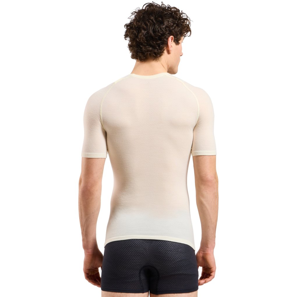 Odlo Performance Wool 140 Seamless Base Layer T-Shirt Men - zero dye melange