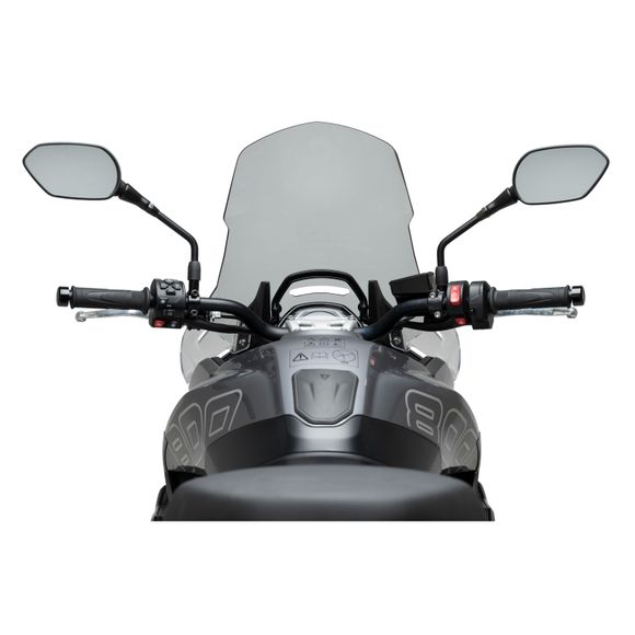 Bulle Puig TOURING (+ 9 cm) - GrisTRIUMPH 800 TIGER SPORT 800 - 2025Ref : PUI0903
