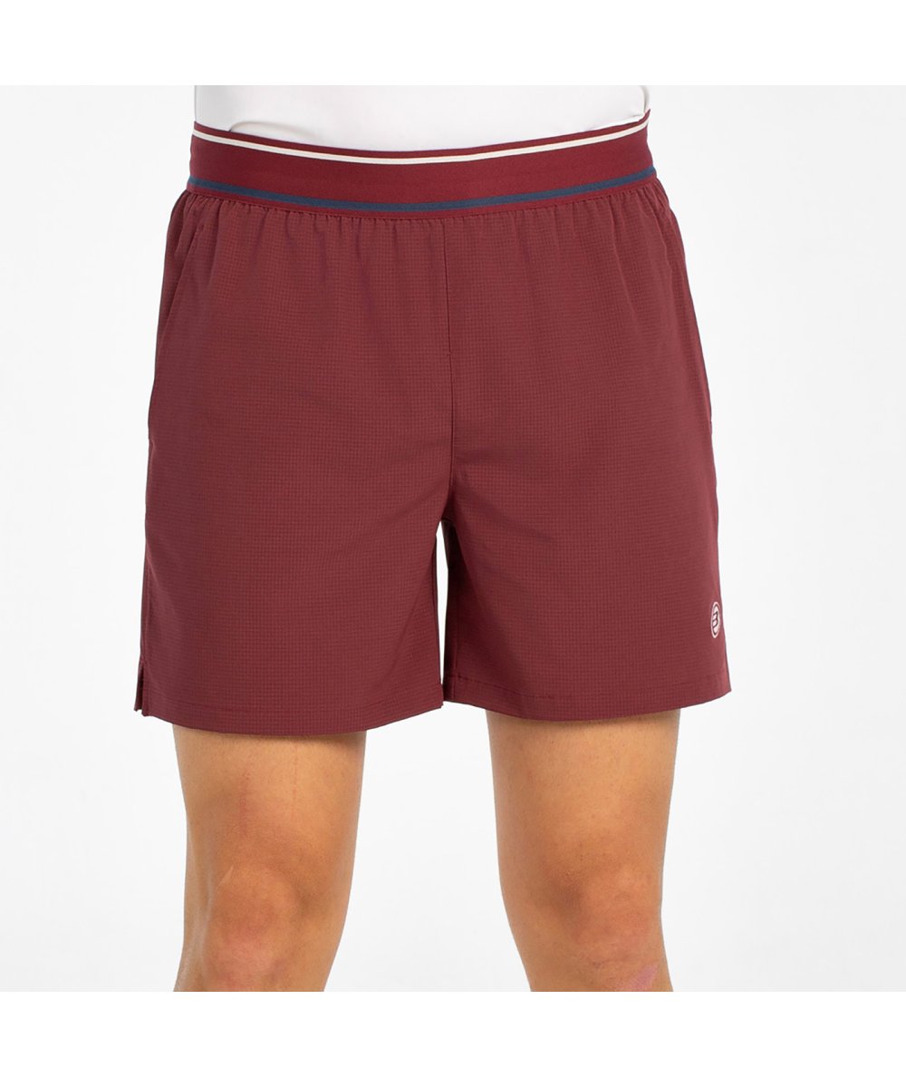 SHORTS BULLPADEL ALU BORDEAUX
