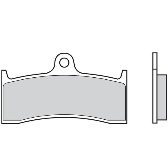 Plaquettes de freins Brembo Organique avantRef : 07KA2009