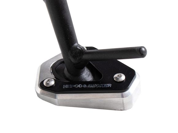 Hepco & Becker side stand extension - black/silverKAWASAKI 650 Z 650 RS - 2022 - 2025Ref: HBE04563A / 42112549 00 91