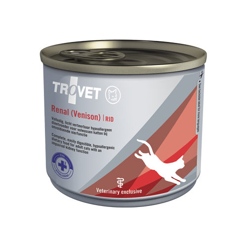 TROVET Renal RID (Venison) Kat - 6 x 200g tins