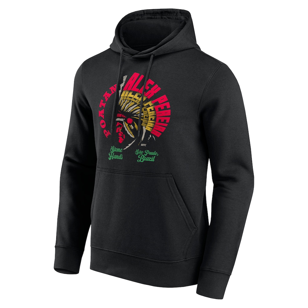 UFC Alex Pereira Poatan Headdress Hoodie - Black - Mens