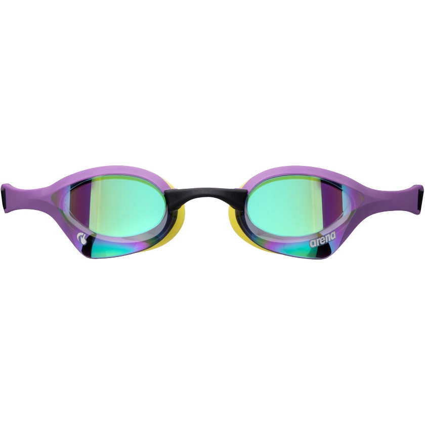 arena Cobra Ultra Swipe Mirror Swimming Goggles - Emerald/Plum/Cyber Lime
