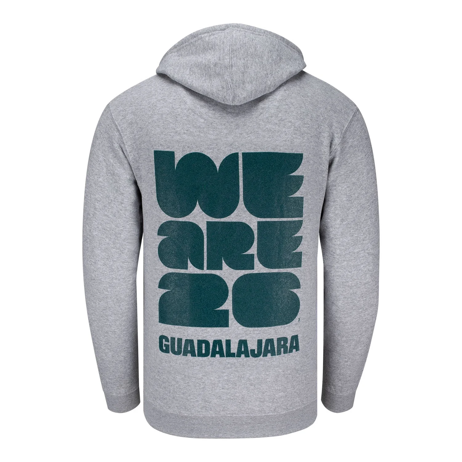 2026 Soccer Fan Collection Guadalajara Grey Hoodie - Unisex