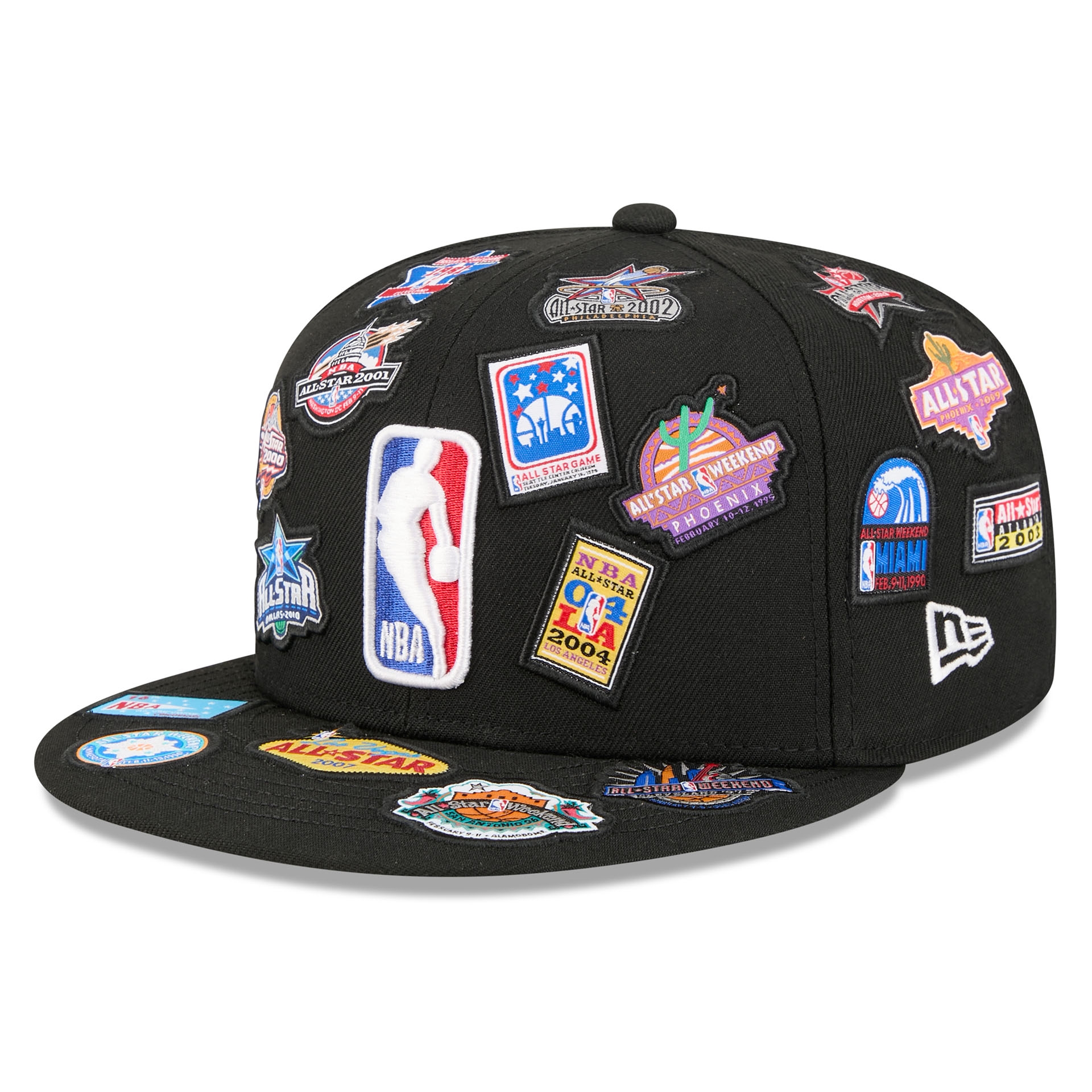NBA All-Star Game Patches 59FIFTY Fitted Cap Black