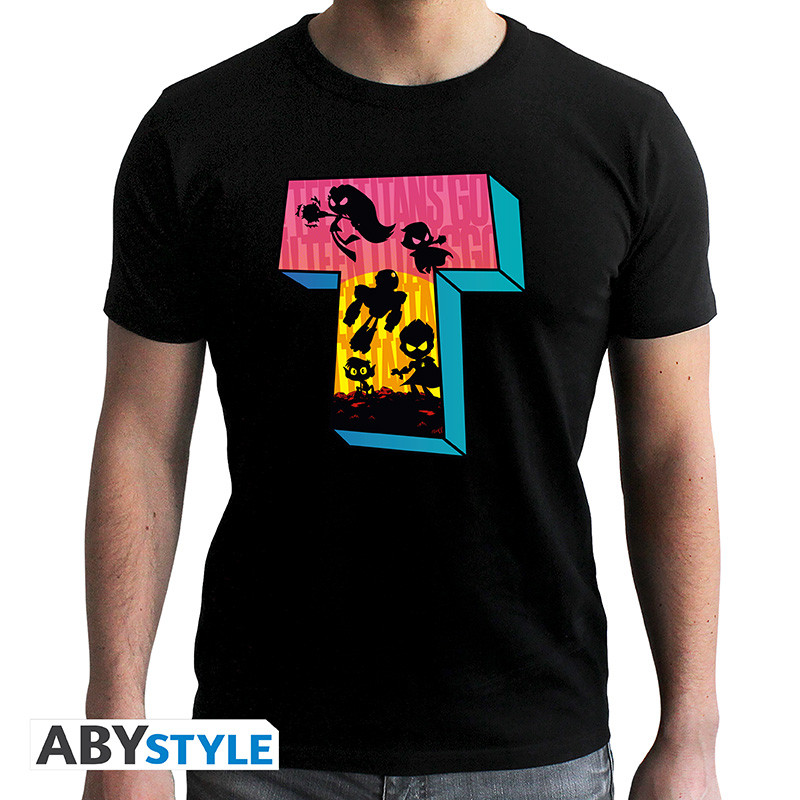 TEEN TITANS GO! T-shirt Titans Tower Silhouettes