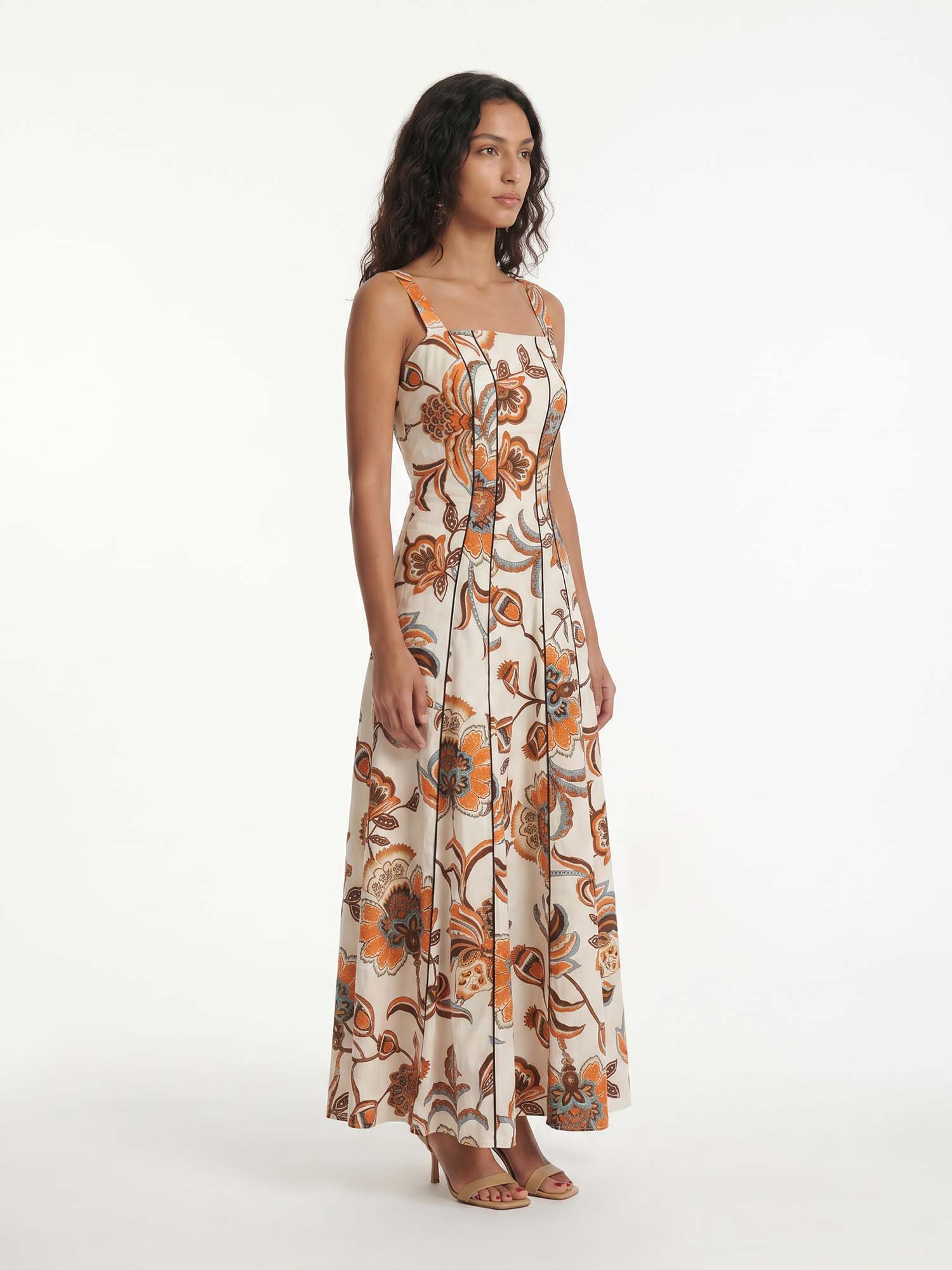 Orchid Tapestry Maxi Dress