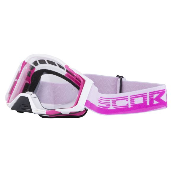 Scorpion Exo E21 2023 cross goggles - Pink / WhiteRef: SC0942
