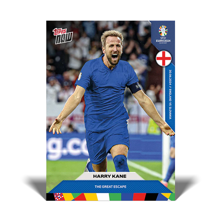 Harry Kane - The great escape - EURO 2024 TOPPS NOW® Card 36