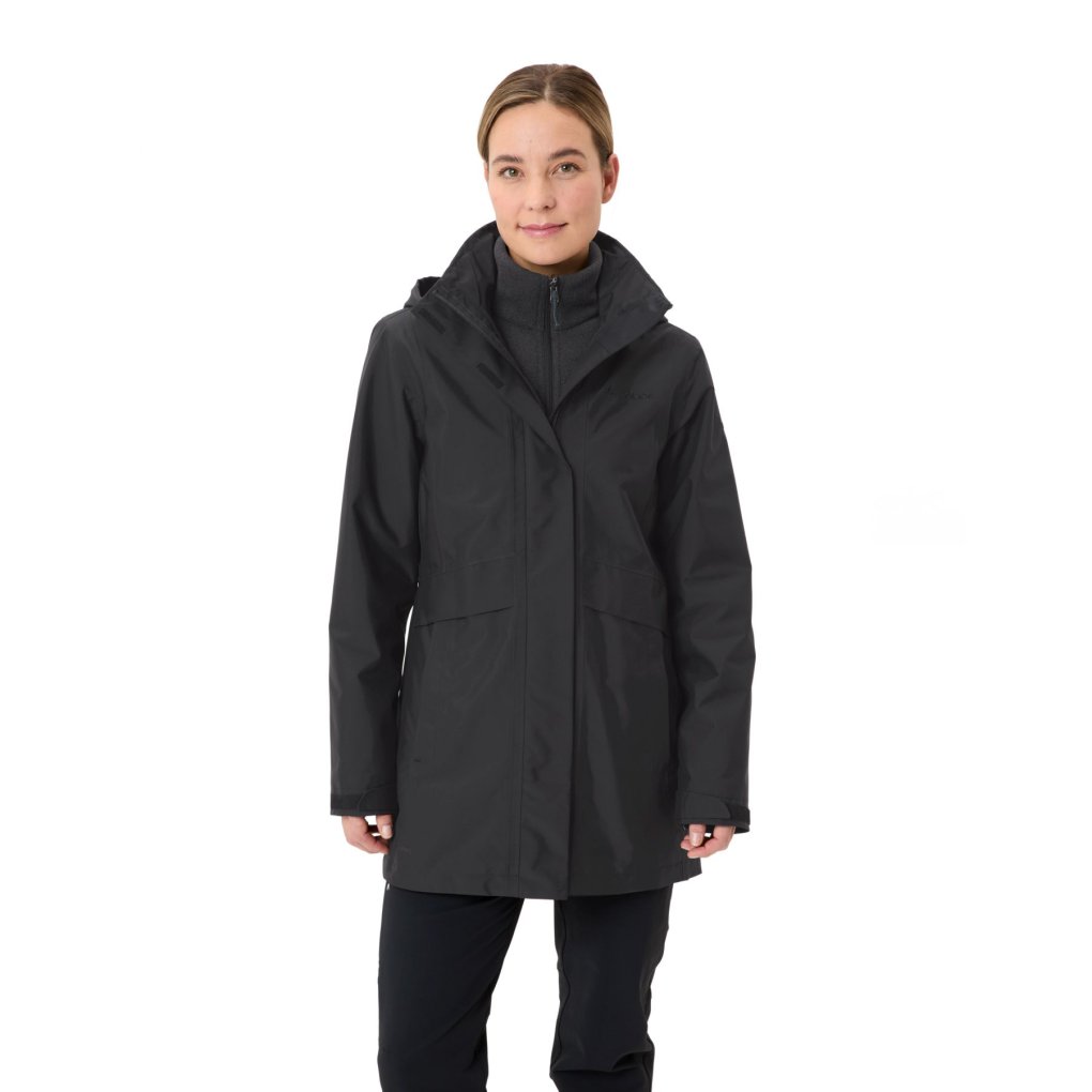 Vaude Idris 3in1 Parka IV Women - black