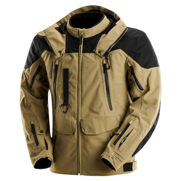 Furygan KALAHARI Motorcycle Jacket - Beige / BlackRef.: FU1480-C12812