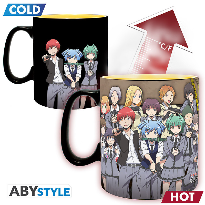ASSASSINATION CLASSROOM Mug Heat Change Koro