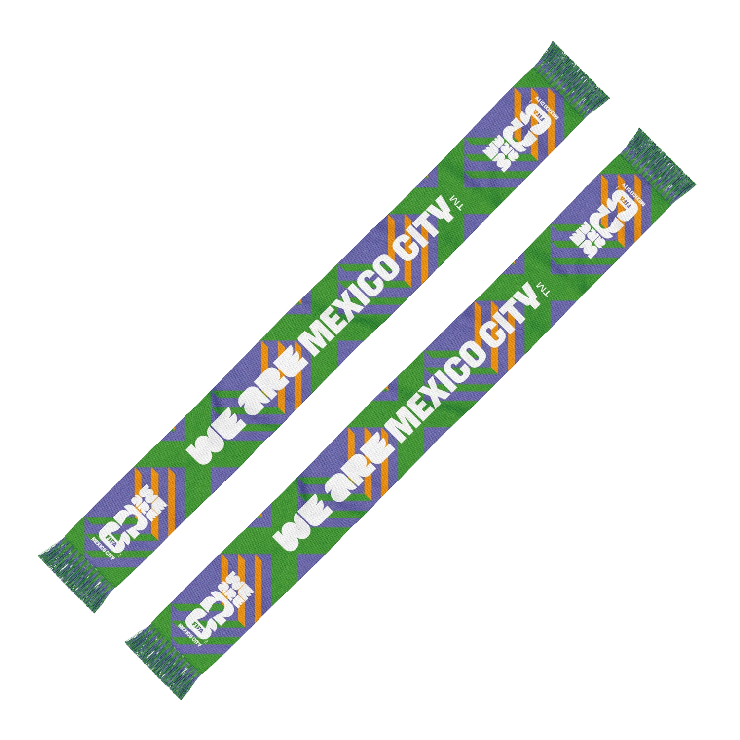 2026 Soccer Fan Collection Host City Mexico City Scarf
