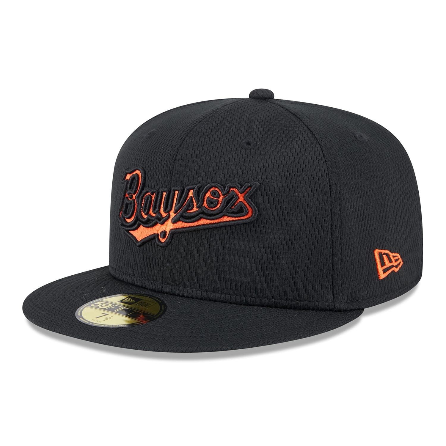 Chesapeake Baysox MiLB Batting Practice Authentic 59FIFTY Fitted Cap Black