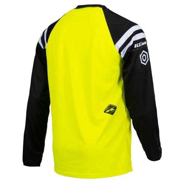 Kenny TRACK CHILDREN'S cross jersey - RAW - NEON YELLOW - Yellow / BlackRef: KE1407