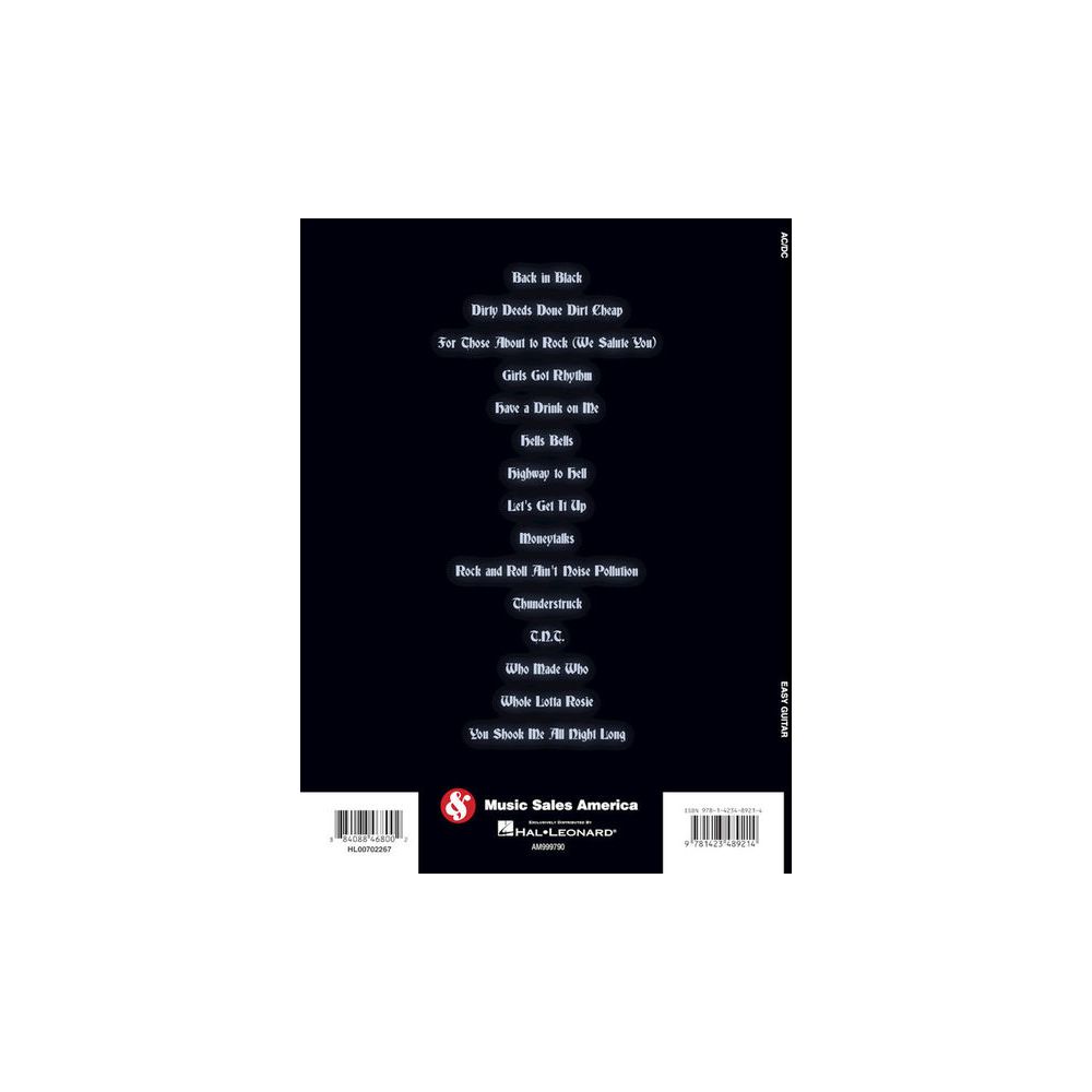 Hal Leonard AC/DC Easy Guitar Riffs – Thomann Ireland