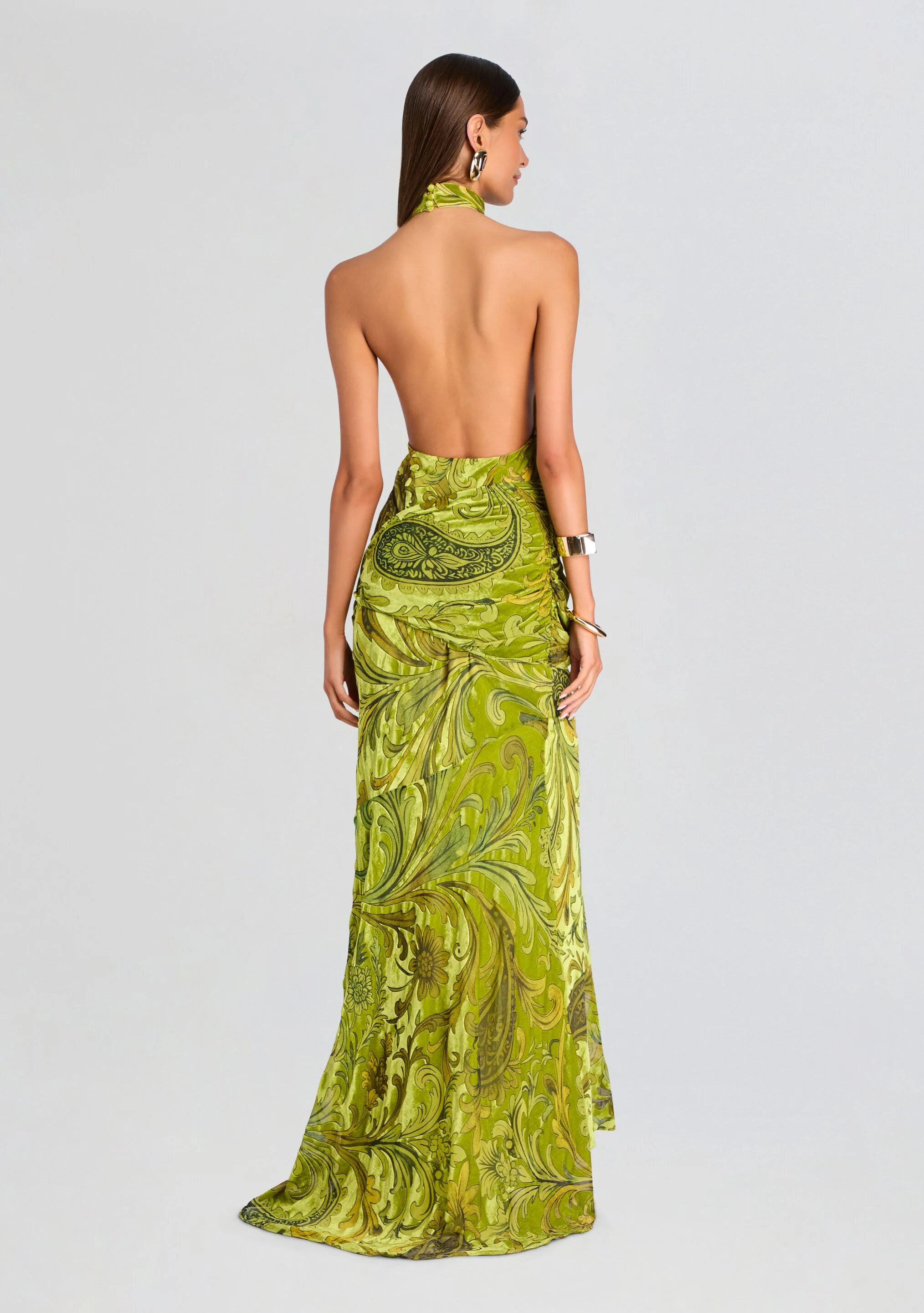 Protea Velvet Dress