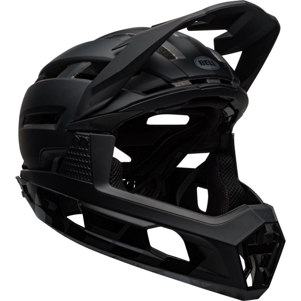 Bell Super Air R Spherical Helmet - matte/gloss black