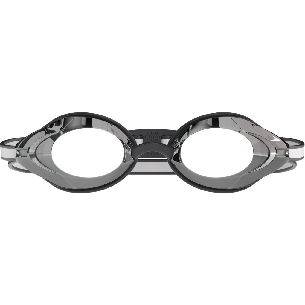 Speedo Vanquisher 3.0 Mirrored Swimming Goggle - black/smoke/silver mirror