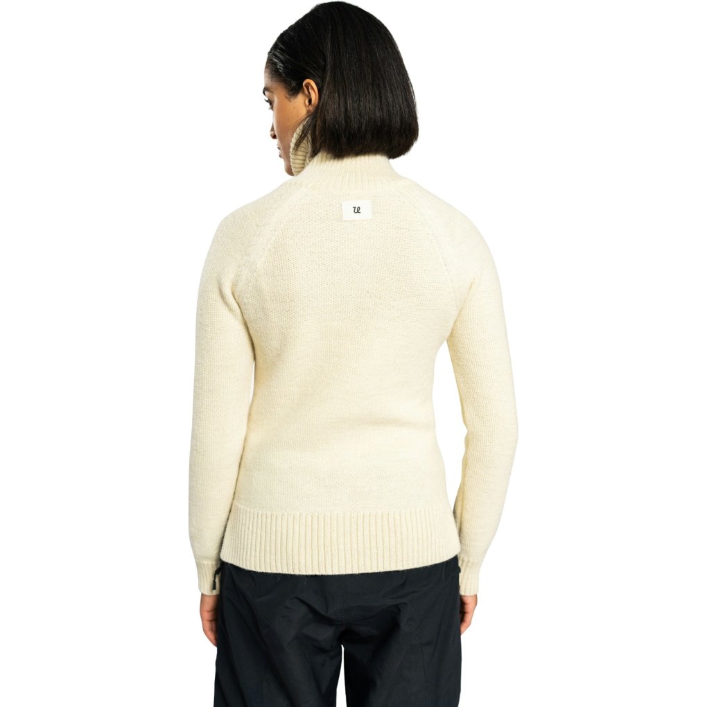 Ulvang Alltime Graze Half Zip Sweater Women - Off White