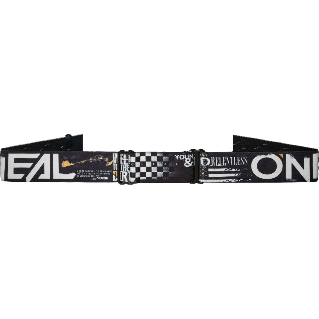 O'Neal B-10 Goggle - ATTACK V.24 black/white - clear