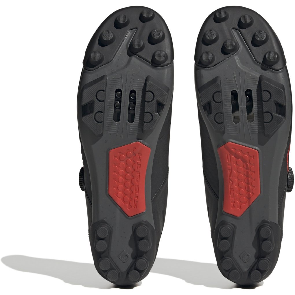 Five Ten Kestrel Boa Mountain Bike Shoes Men - Core Black / Red / Grey Six