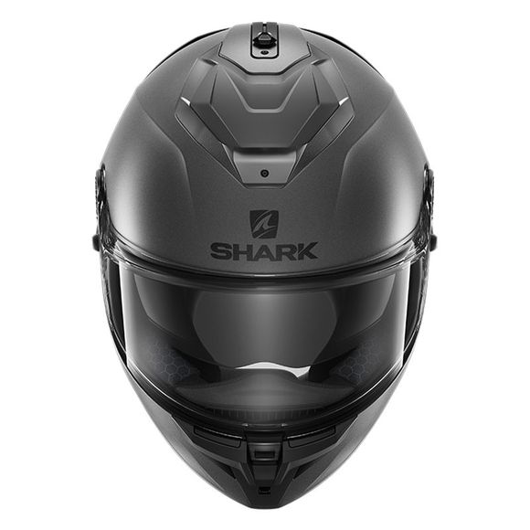 Casque intégral Shark SPARTAN GT BLANK MAT - BOUCLE MICROMETRIQUE - GrisRef : SH1598-C41475