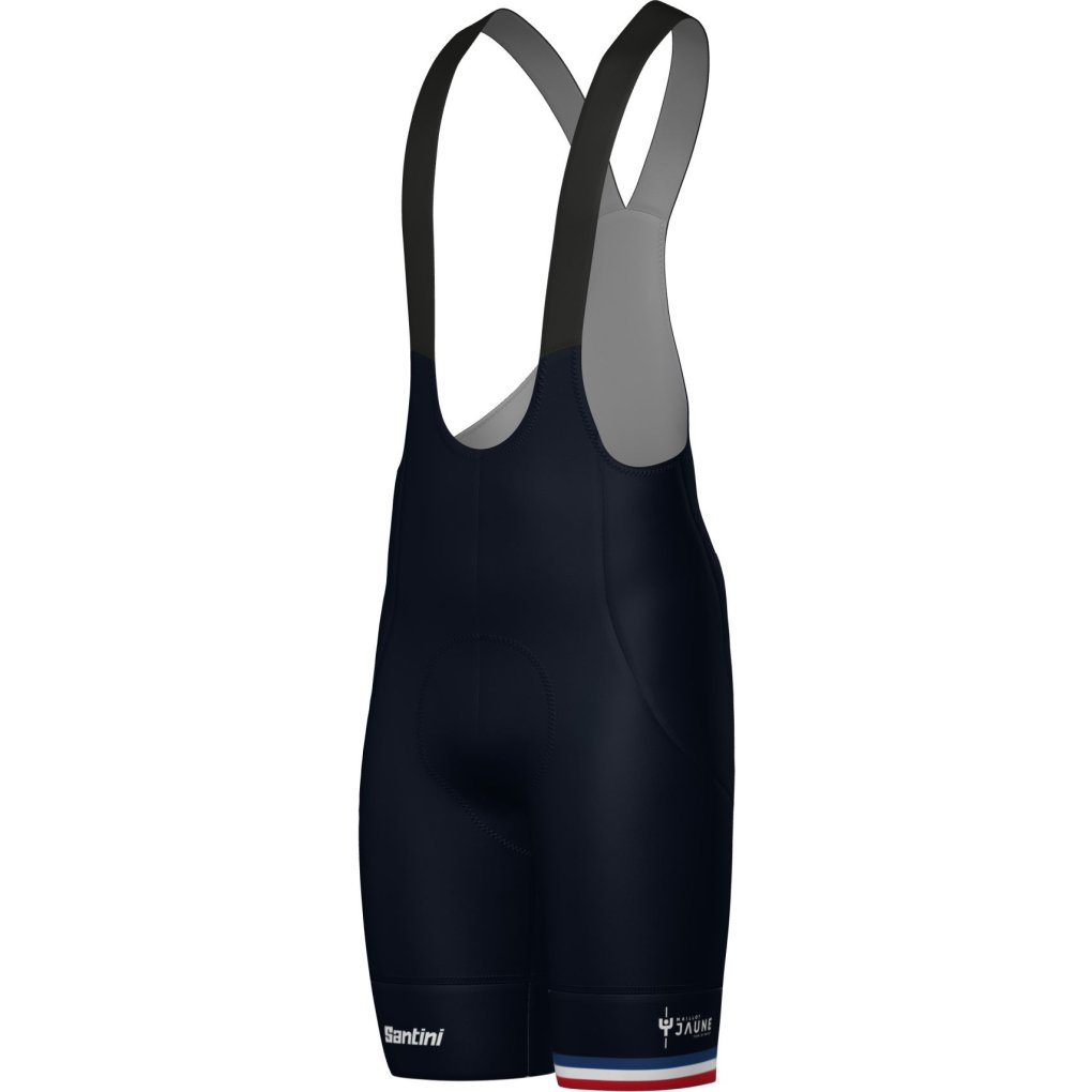 Santini Hautacam Bib Shorts Men - Tour de France™ 2025 Collection - MJ1375FBHAUT - nautical NT