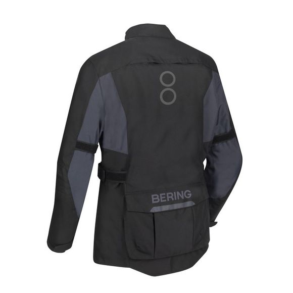 Veste Moto Bering SIBERIA - Noir / GrisRef : BR1568