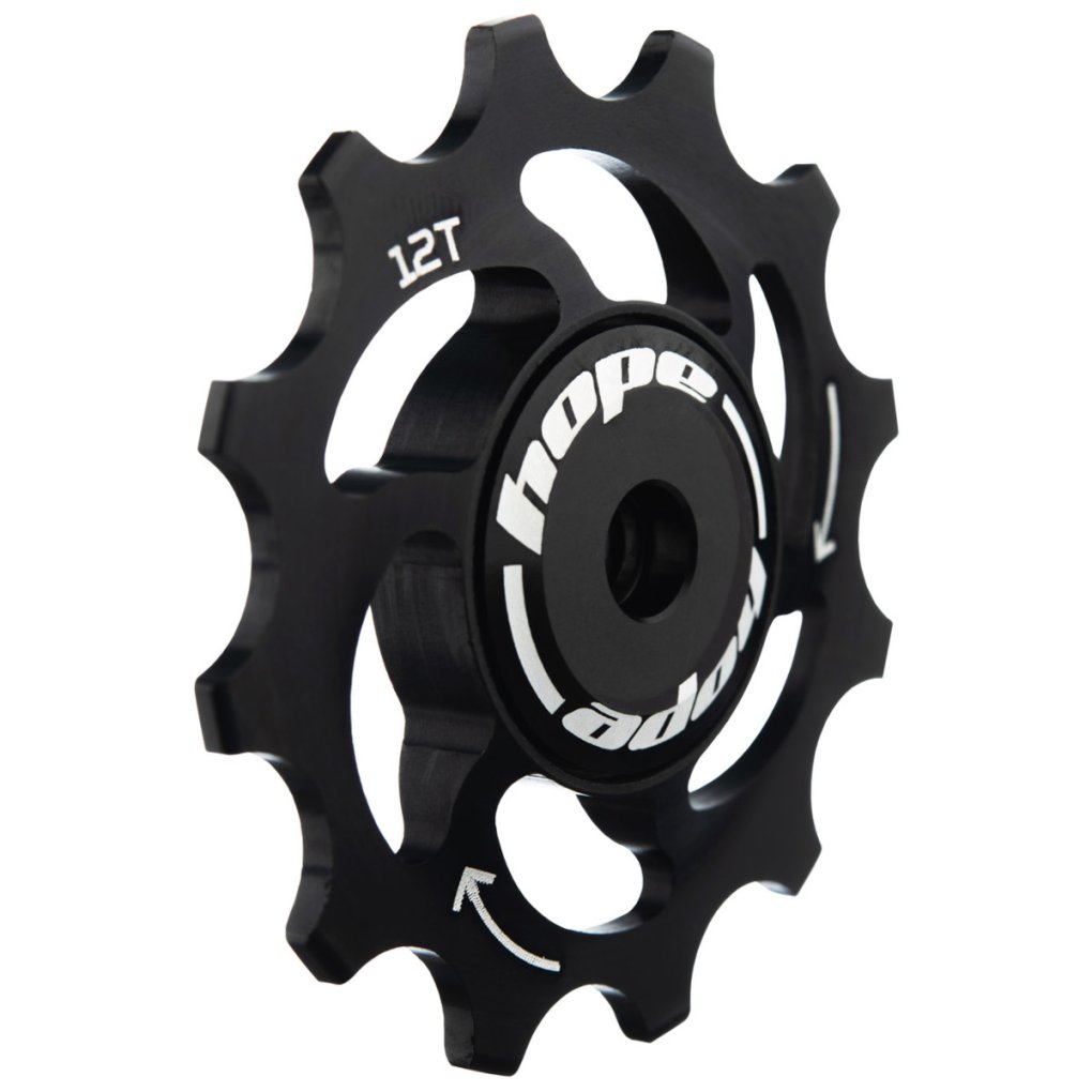 Hope Jockey Wheels - 12 Tooth - black