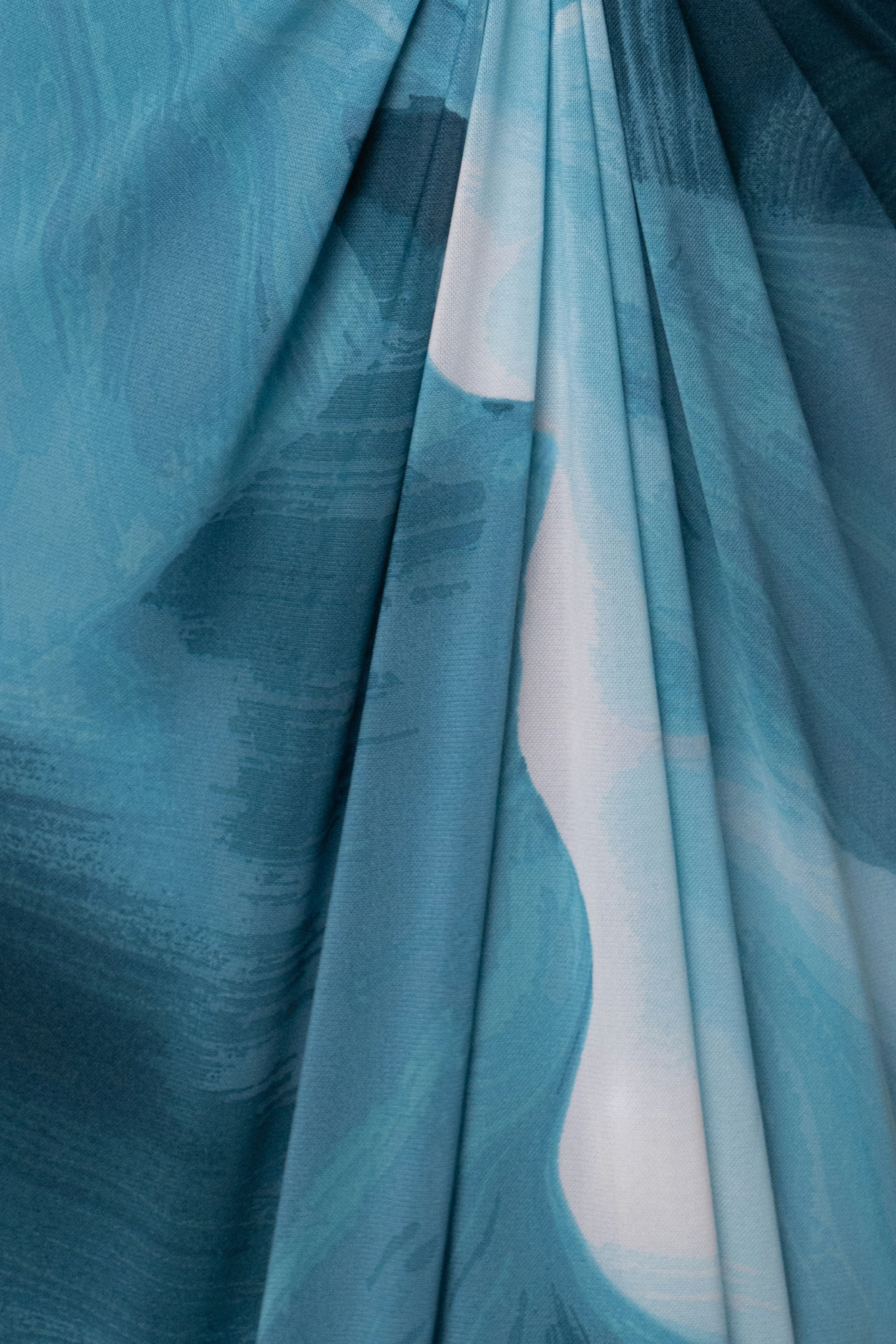 Sunset Blue  Selene Draped Top