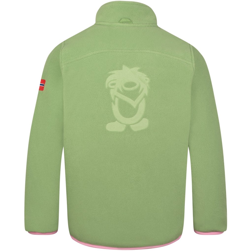 Trollkids Oppdal XT Jacket Girls - Pistachio Green/Wild Rose