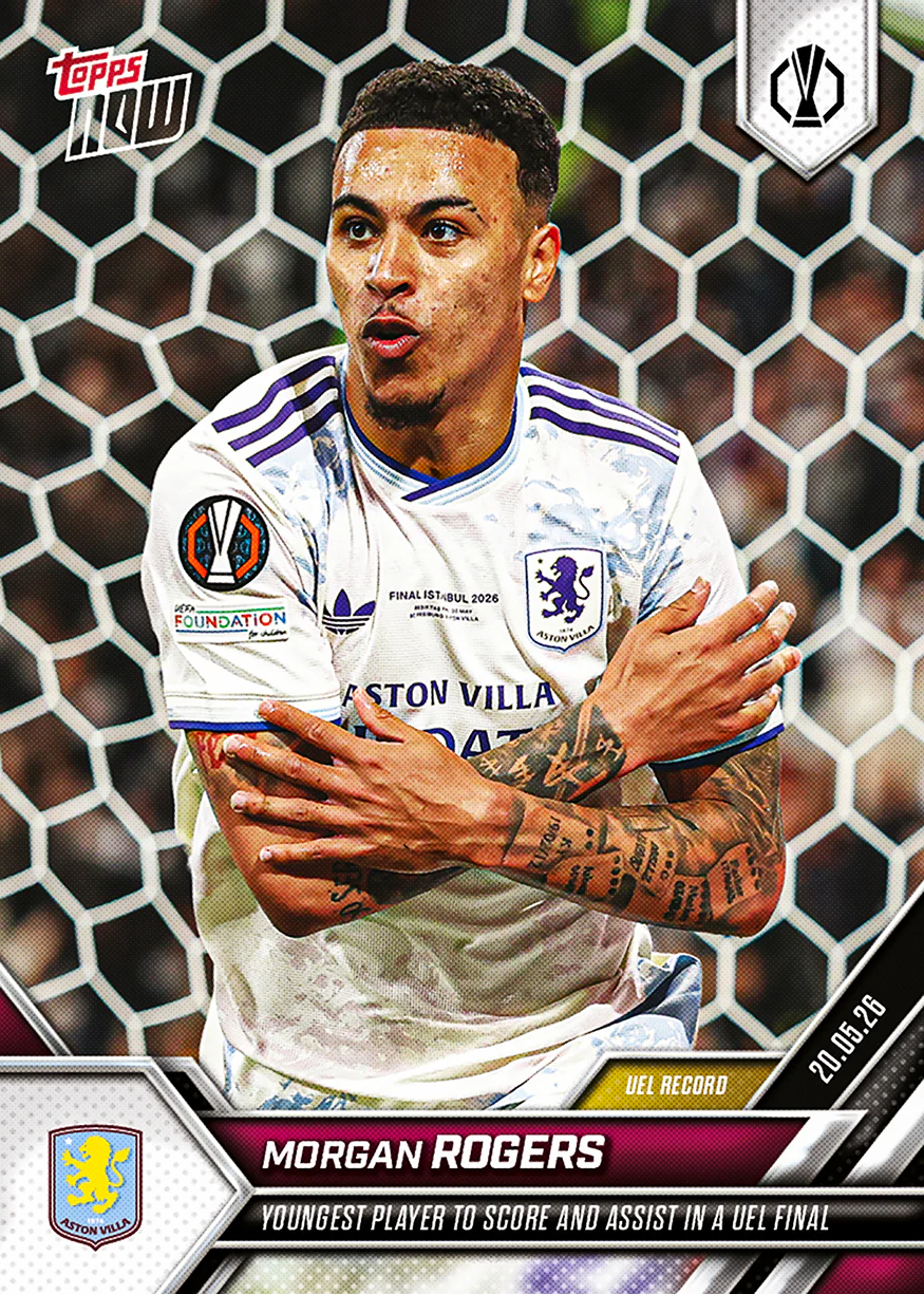 Morgan Rogers - 2025-26 UEL Topps NOW® - Card 35