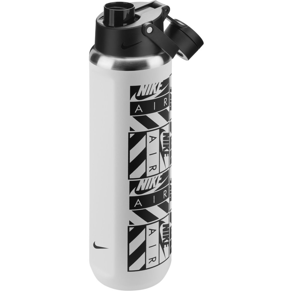 Nike Stainless Steel Recharge Chug Bottle 24oz/709ml - white/black/black/black 193