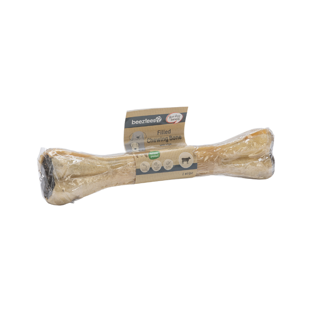 Beeztees Filled Chew Bone with Rumen - 2 x 10cm